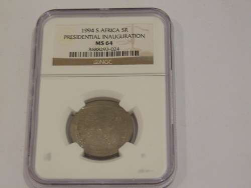 1994 Presidential inauguration MS64 NGC Graded