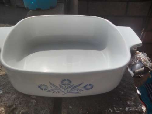 corning ware corn flower
