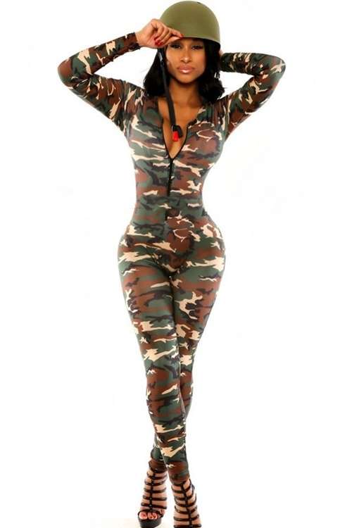 *DIVA RANGE* The Army Soldier Catsuit