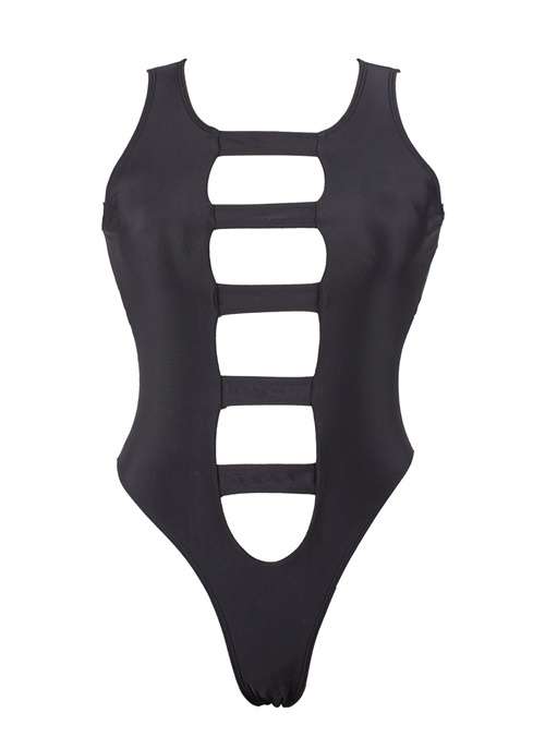 *DIVA RANGE* Cool Summer Mansion Black One-piece Swimwear