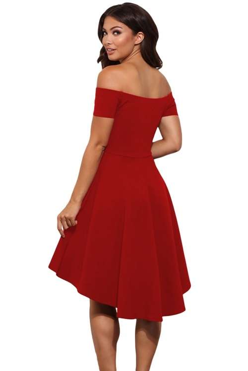 *DIVA RANGE* Red Skater Dress
