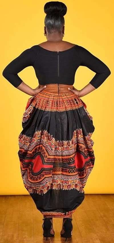 *LOCAL STOCK* Clearance! Long Sleeve Tribal Print Dress - LARGE