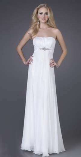 FREE SHIP! *WHITE* Evening Party Matric Bridesmaid Formal Cruise Gown Dress - Set Sizes