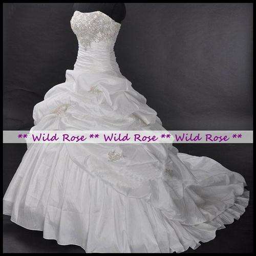 GORGEOUS! BRAND NEW WEDDING DRESS - IVORY OR WHITE - FREE SHIPPING!