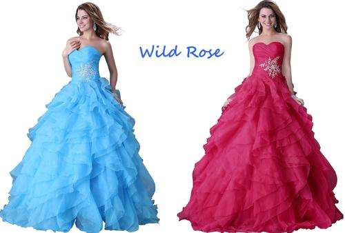 *BLUE OR FUCHSIA* Cruise /Formal/Bridesmaid/Party Dress - SET SIZES - FREE SHIPPING!