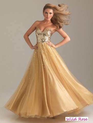 IN STOCK! BRAND NEW MATRIC DANCE/EVENING/PARTY DRESS - GOLD - Set Sizes - FREE SHIPPING!