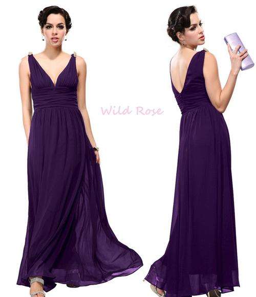 SALE! *PURPLE* Cruise/Formal/Wedding/Bridesmaid/Party Dress-Choose Your Size - Free Shipping!