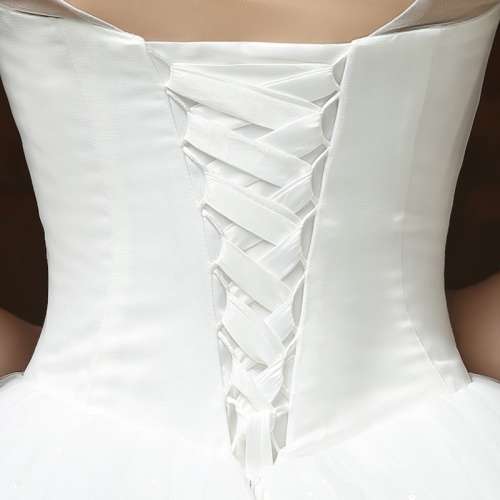 *WILD ROSE* *OFF WHITE* Lace Beaded Bodice Wedding Gown Dress - Set Sizes - FREE SHIPPING!