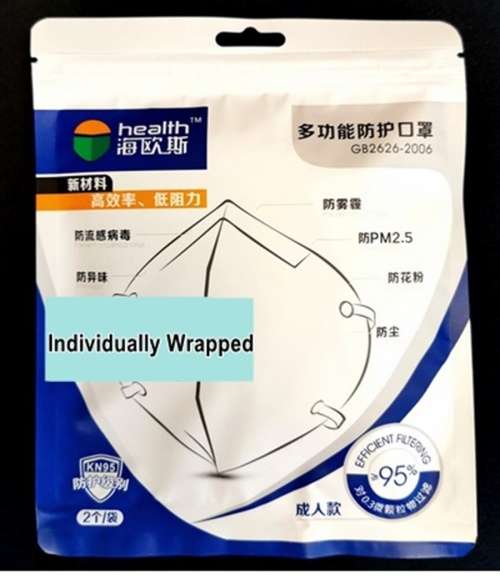 *PRE-ORDER* White N95 Reusable Anti Virus Medical Mask - Adult