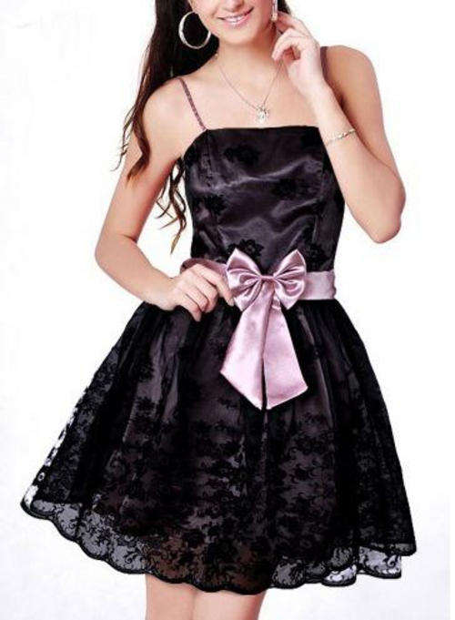HOT SALE MARKDOWN! *IN STOCK* Party Dress Bridesmaid 10 Black / Dusty/Antique Pink- FREE SHIPPING