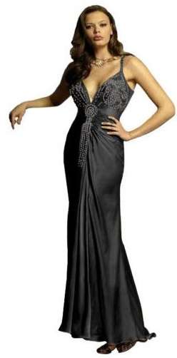 HOT SALE MARKDOWN! *IN STOCK* SALE! NEW Evening Dance Dress (US Size 6/UK8 Black-FREE SHIPPING!