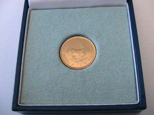 Gold 1966 R1 in SAM box