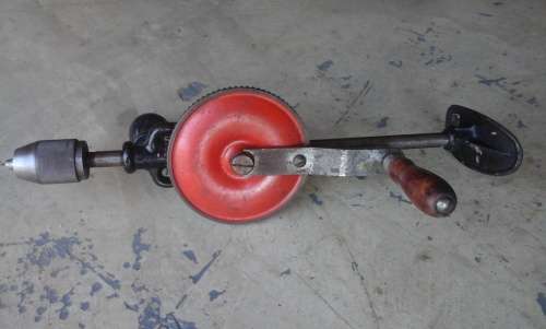 Large Heavy Duty Hand Drill