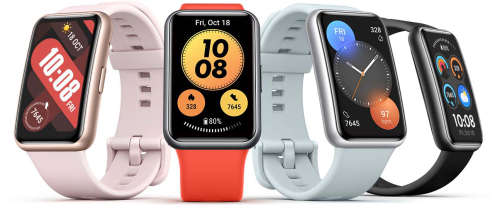 HUAWAI WATCH FIT - BLACK ***GREAT CONDITION*** BOX AND ORIGINAL CHARGER INCLUDED