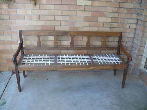 Yellow Wood 3-Seater Bench