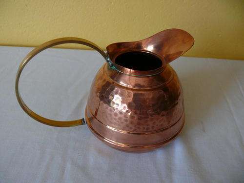 Copper and Brass Jug