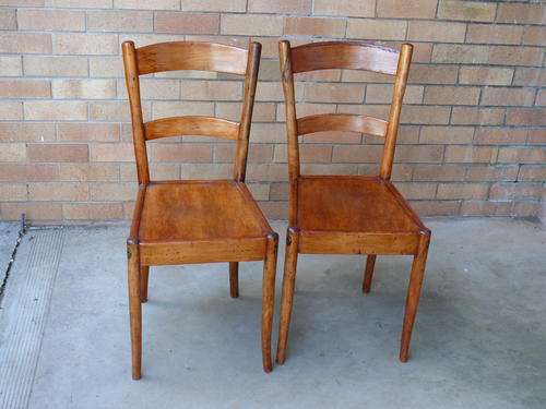 Set of two globe chairs