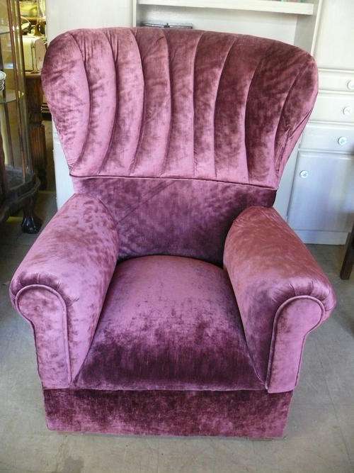 Wingback rocker