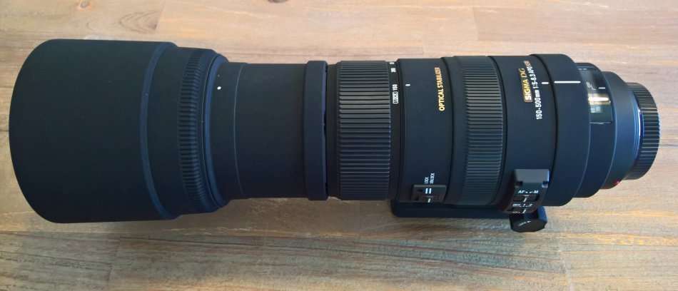 Sigma DG 150-500mm Lens (Sony A-Mount)