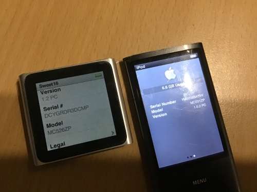 IPod Nano 6th Gen 16GB ++ iPod Nano 5th Gen 8GB