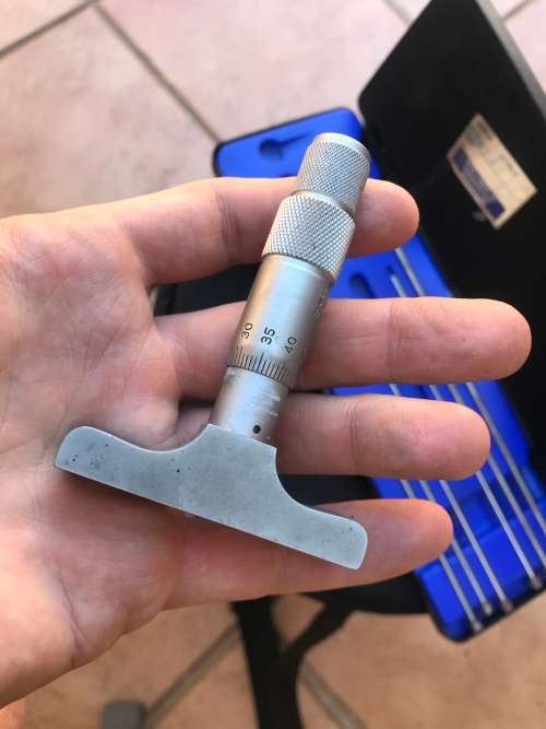 Moore and Wright Depth Gauge