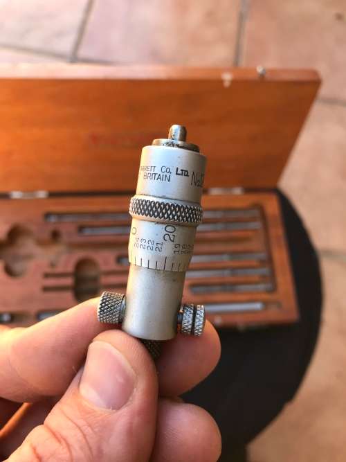 Starrett 124 Inside Micrometer Set. Imperial
