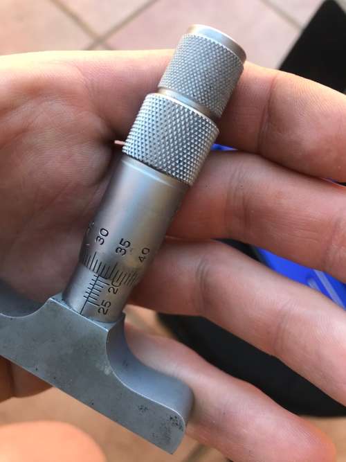 Moore and Wright Depth Gauge