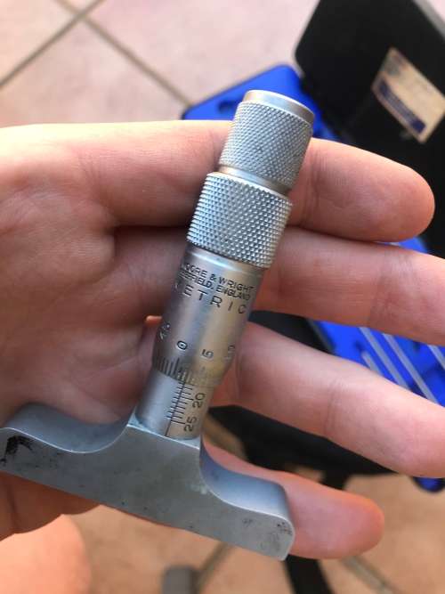 Moore and Wright Depth Gauge