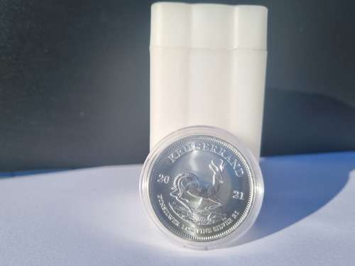 2021 Krugerrand 1 oz fine silver (UNC) in capsule