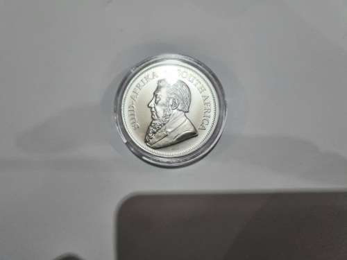 2021 Krugerrand 1 oz fine silver (UNC) in capsule