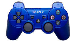 Blue PS3 Dualshock Controllers