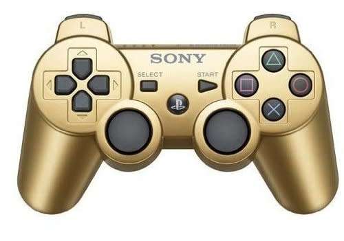 Gold PS3 Dualshock Controllers