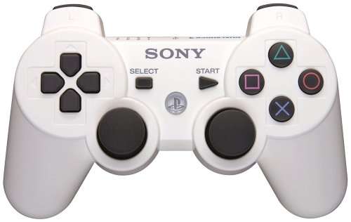 PS3 White Dualshock Controllers