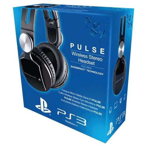Sony Pulse Headphones Wireless (Compatible with PS3, PS4, PS Vita, PC)