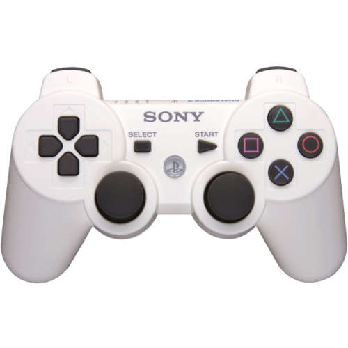 White PS3 Dualshock Controller