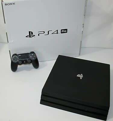 PS4 Pro Black 1TB New (No packaging sleeve)