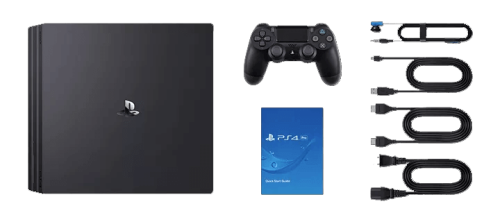 PS4 Pro Black 1TB New (No packaging sleeve)