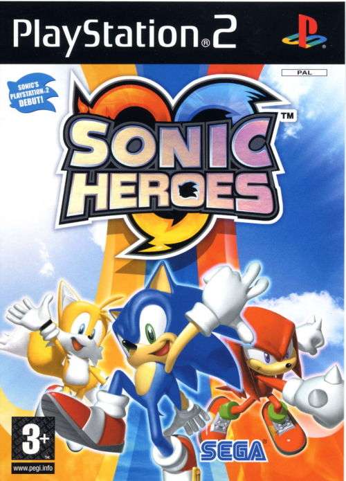 Sonic Heroes PS2 Game
