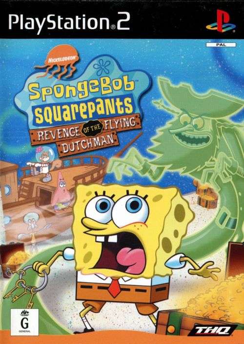 Spongebob Squarepants Revenge of the Flying Dutchman PS2 Game