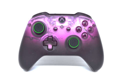 Universal Thumb Grips / Anologue Grips / Anologue Covers (2 pack - Black with Green Ring)