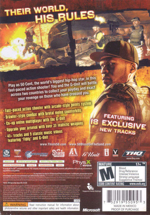 50 Cent: Blood on the Sand (Xbox 360)