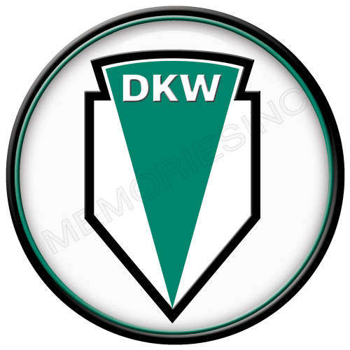 DKW Classic Logo - Round Metal Sign