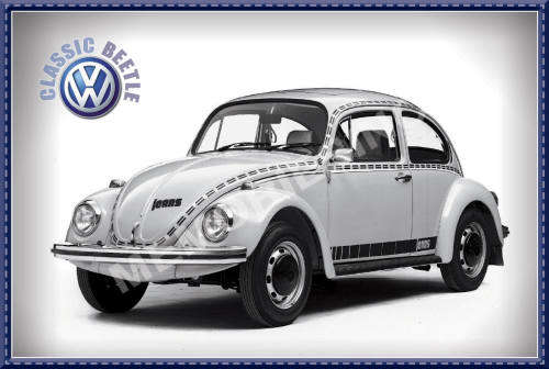 VW Beetle Classic - Metal Sign