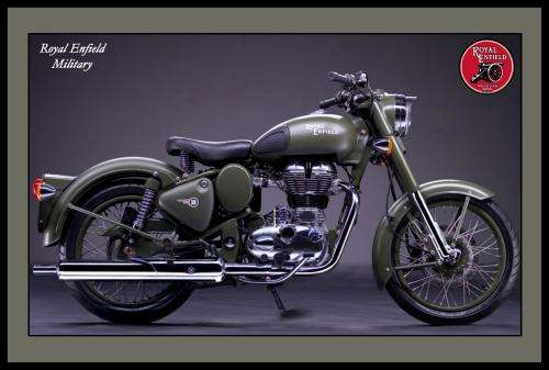 Royal Enfield Military - Classic Metal Sign