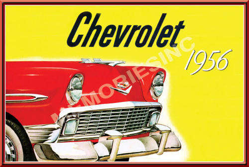 Chevrolet (56) - Classic Metal Sign