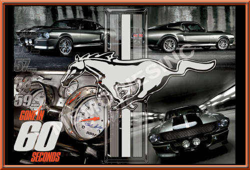 Mustang Shelby GT500 - Classic Metal Sign