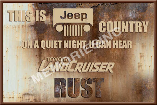 Jeep vs Landcruiser - Magnet
