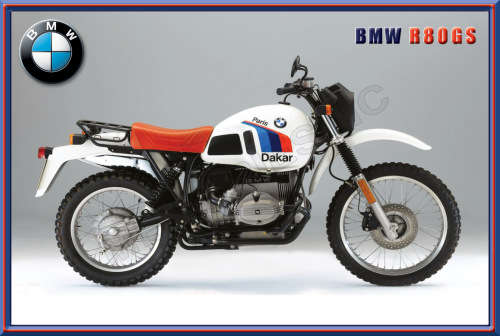 BMW R80GS (Paris Dakar) - Magnet