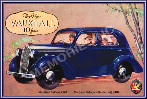 Vauxhall 10 Four (38) - Classic Metal Sign