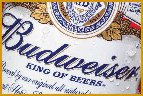 Budweiser - King of beers - Classic Metal Sign